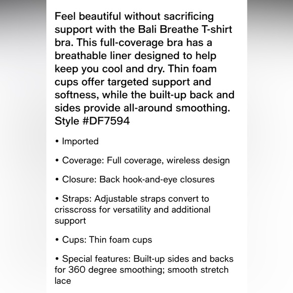 🌿💕 Bali Breathe Floral Lace Wireless T Shirt Bra - Picture 6 of 11